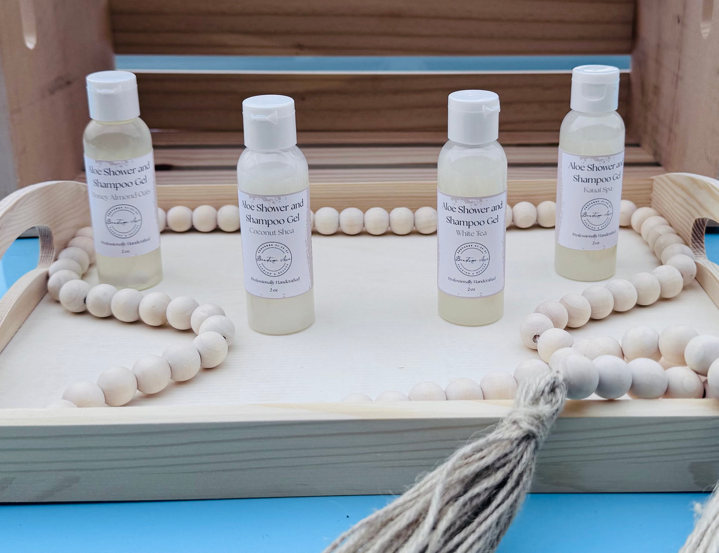 Travel Size Aloe Shower & Shampoo Gel