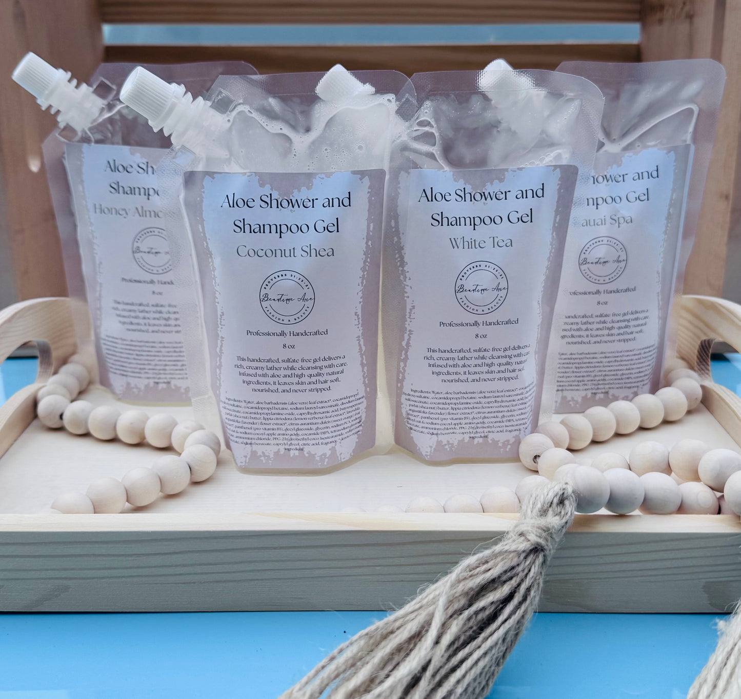 Aloe Shower & Shampoo Gel Refill Bag