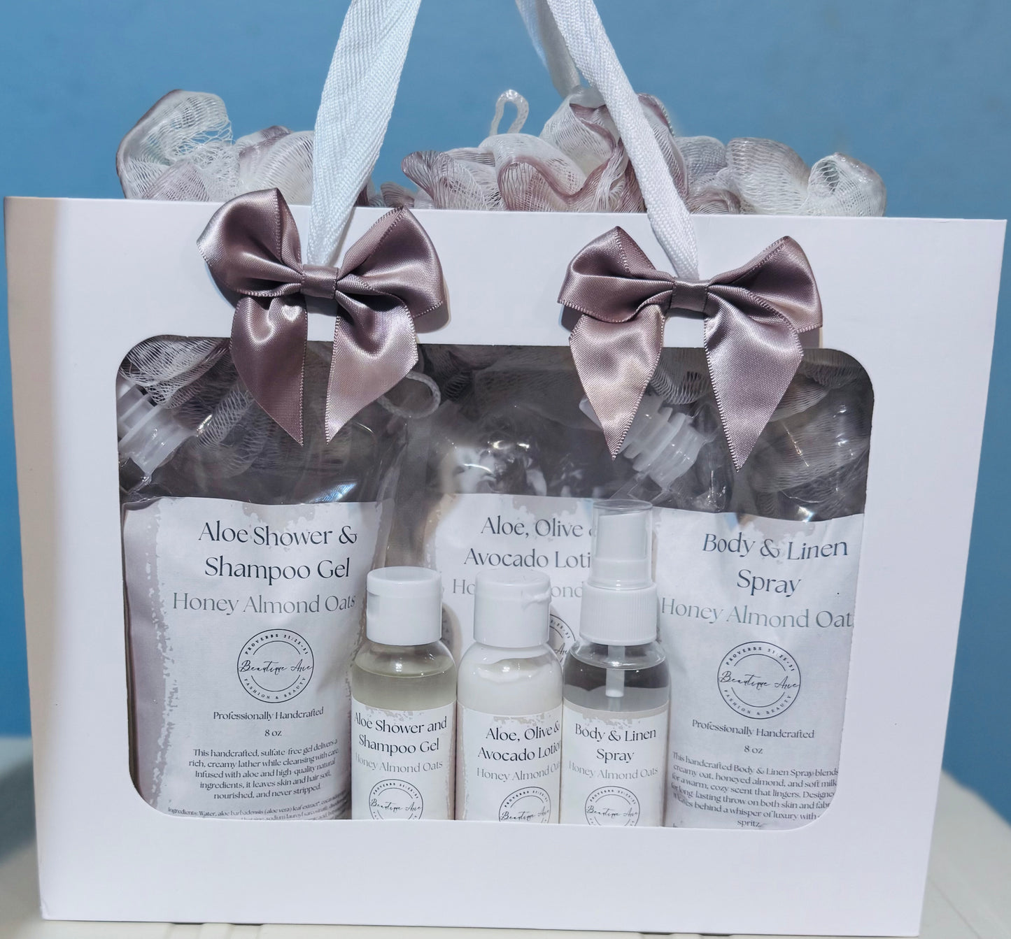 Full Size Self Care Spa Gift Bag Set