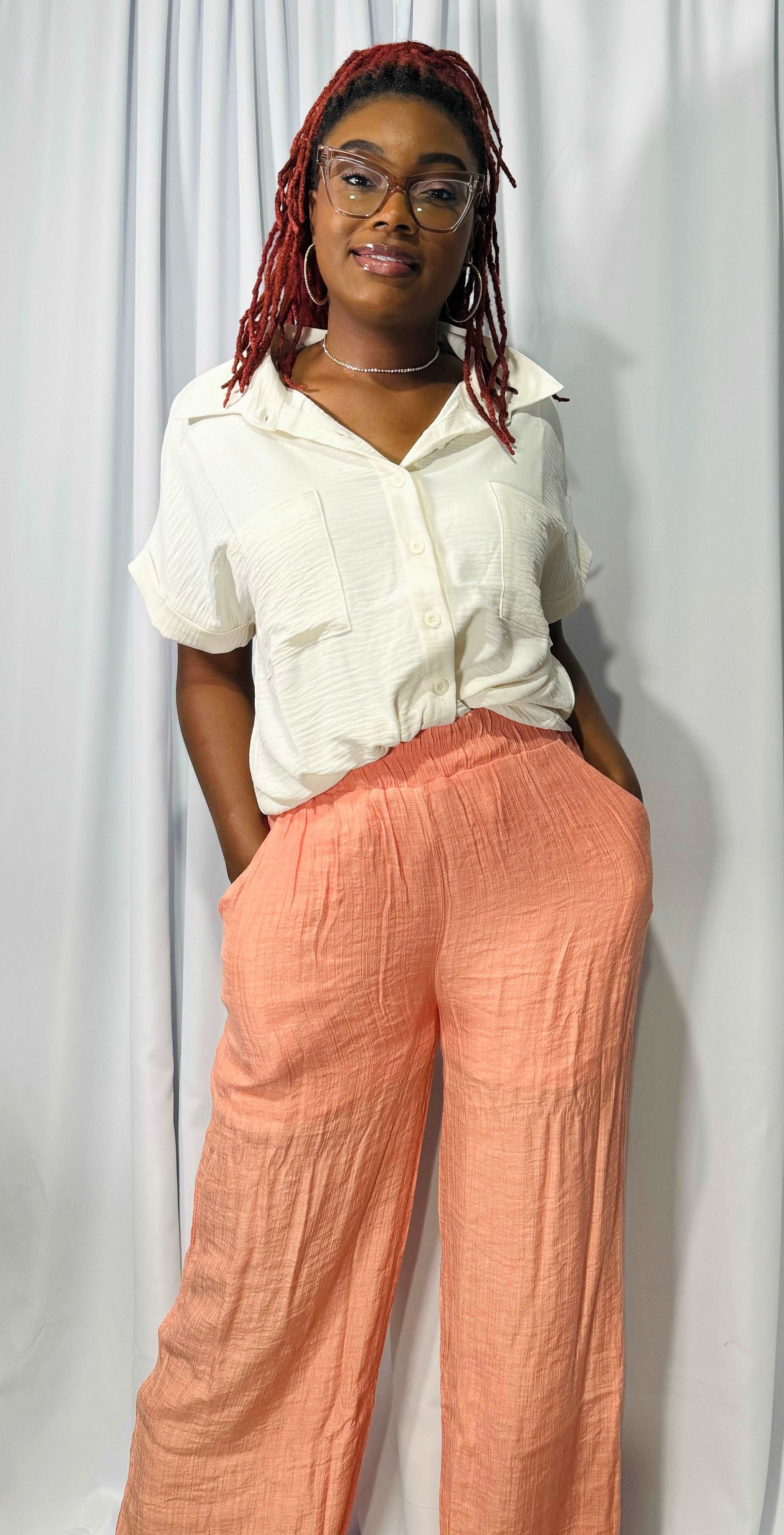 Lightweight Lined Pants (Plus Size)